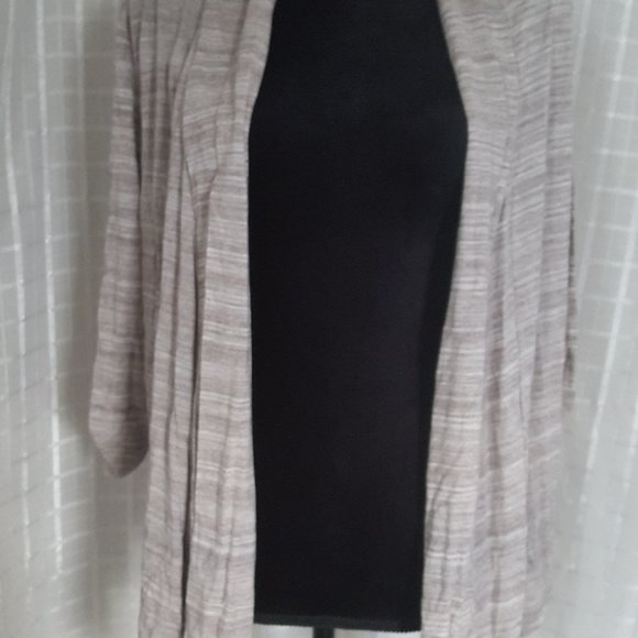 CARDIGAN OPEN. COLOR: BEIGE, MEDIUM - Picture 1 of 5